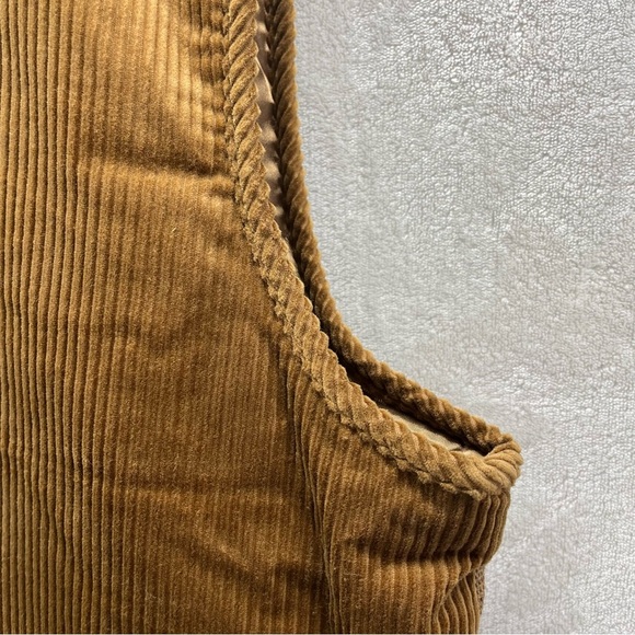 Hickey Freeman Brown Tweed Corduroy Men Field Barn Vest XXL English Countryside - Picture 10 of 13